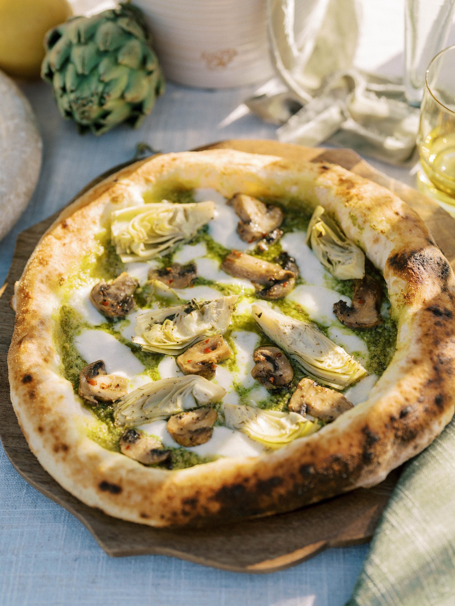 Bocconcini Pizza Co. pizza oven / food photo